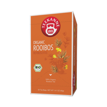 Teekanne BIO Rooibos, Bio Rotbuschtee, Teebeutel im Kuvert, 2. Entnahmefach displaytauglich, 40g